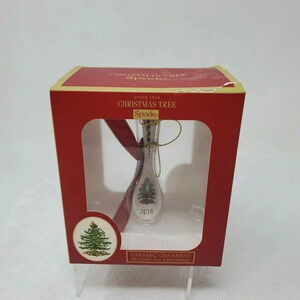 Spode Christmas Tree Ornament Collectors Spoon Annual 2018